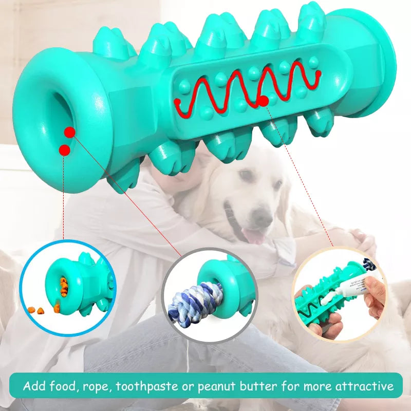 SmileSaver: Dog Molar Toothbrush Toy for Happy, Healthy Teeth - Happy Dog