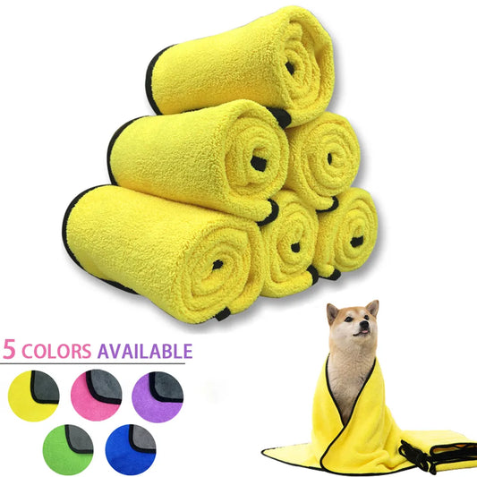 DryComfort: Quick-Drying Dog Towels for Effortless Bath Time - Happy Dog