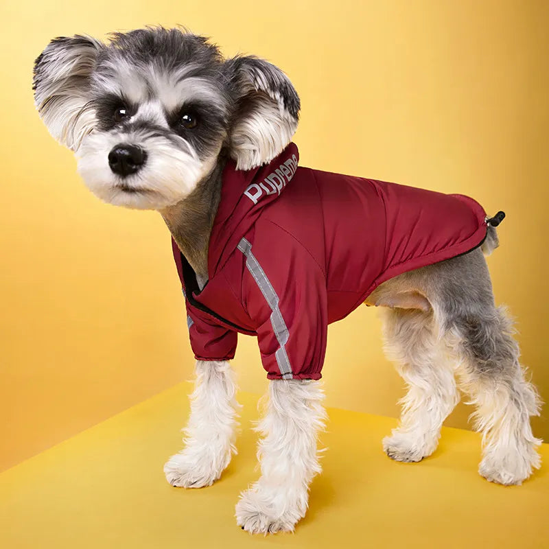 WarmPaws: Reflective Winter Dog Coat for Cozy & Safe Adventures - Happy Dog