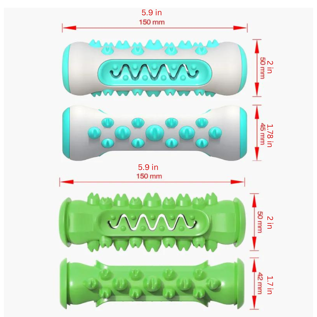 SmileSaver: Dog Molar Toothbrush Toy for Happy, Healthy Teeth - Happy Dog